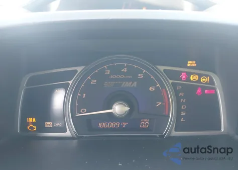 2007 Honda Civic Hybrid from USA, damaged, VIN JHMFA36227S024895